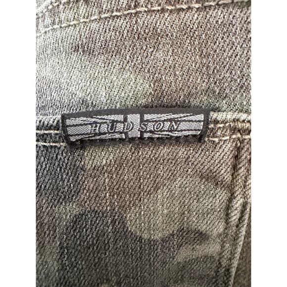 Hudson Camo Skinny Jeans Women’s Size 27 Stretch Camouflage Denim Pants - Picture 7 of 9